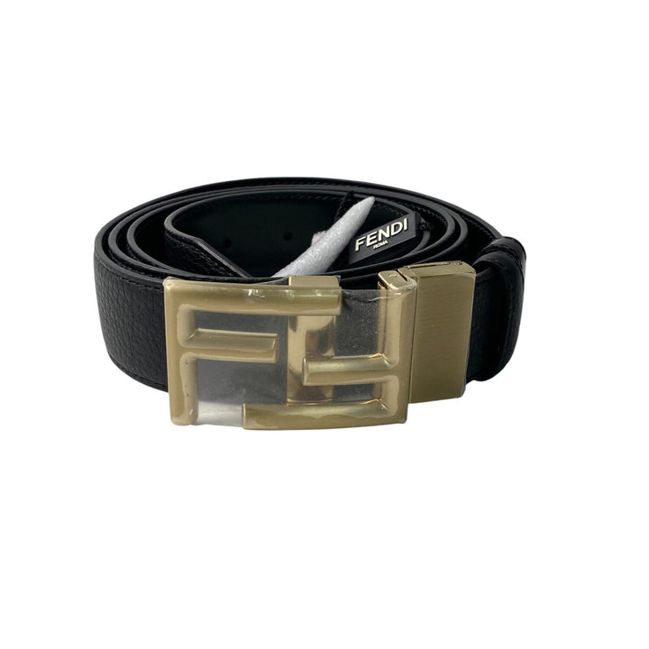 未使用 フェンディFENDI メンズ ベルト GD金具 7C0344