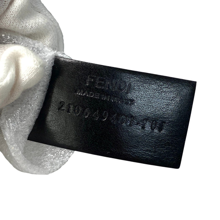 未使用 フェンディFENDI メンズ ベルト GD金具 7C0344