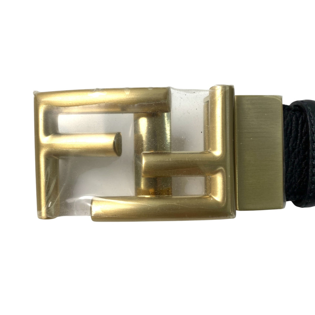 未使用 フェンディFENDI メンズ ベルト GD金具 7C0344