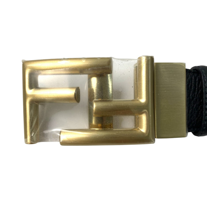 未使用 フェンディFENDI メンズ ベルト GD金具 7C0344