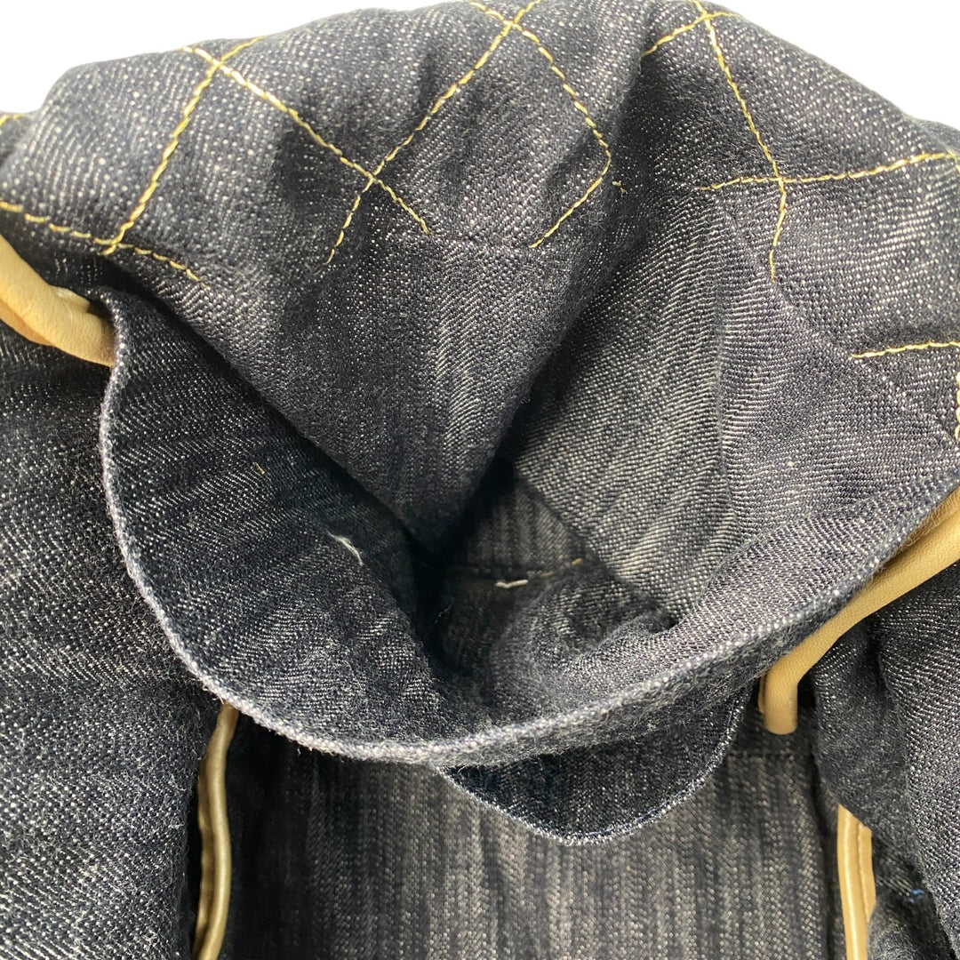 美品 シャネル CHANEL レディース スパークリング デニム トートバッグ #10番台