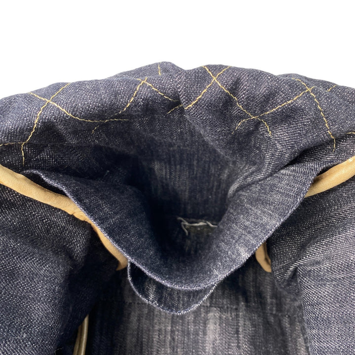 美品 シャネル CHANEL レディース スパークリング デニム トートバッグ #10番台