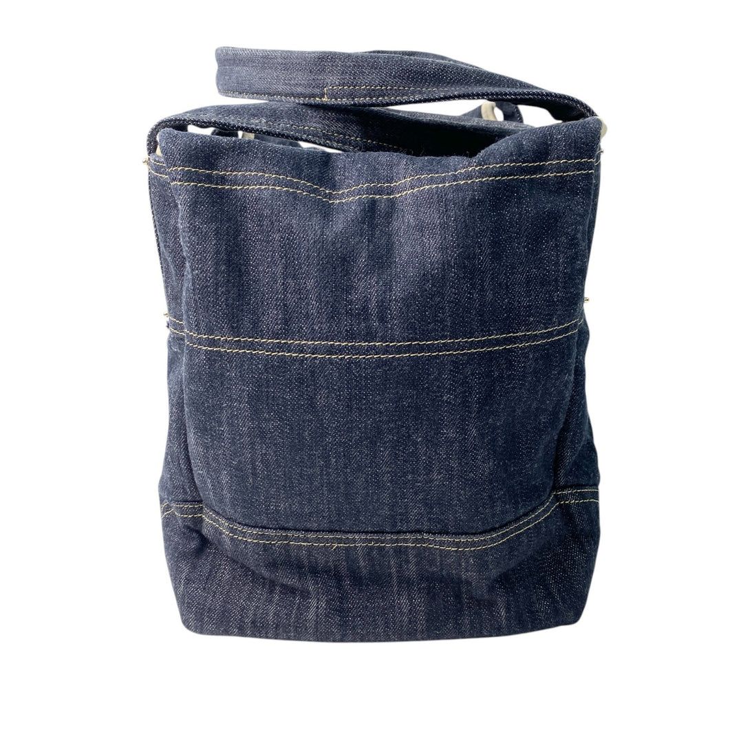 美品 シャネル CHANEL レディース スパークリング デニム トートバッグ #10番台