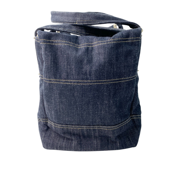 美品 シャネル CHANEL レディース スパークリング デニム トートバッグ #10番台