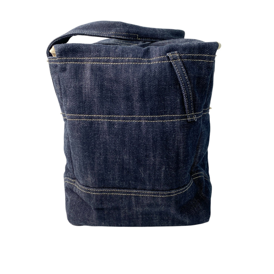 美品 シャネル CHANEL レディース スパークリング デニム トートバッグ #10番台