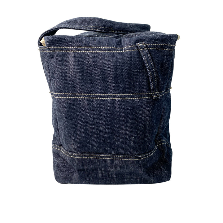 美品 シャネル CHANEL レディース スパークリング デニム トートバッグ #10番台