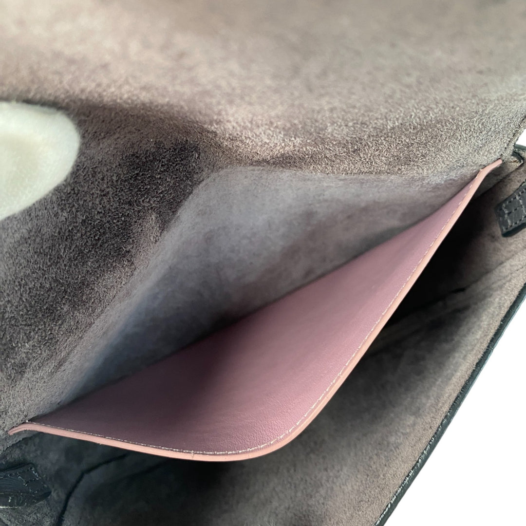 美品 セリーヌ CELINE レディース ストラップクラッチ ショルダーバッグ ポシェット 斜めがけ クロスボディ