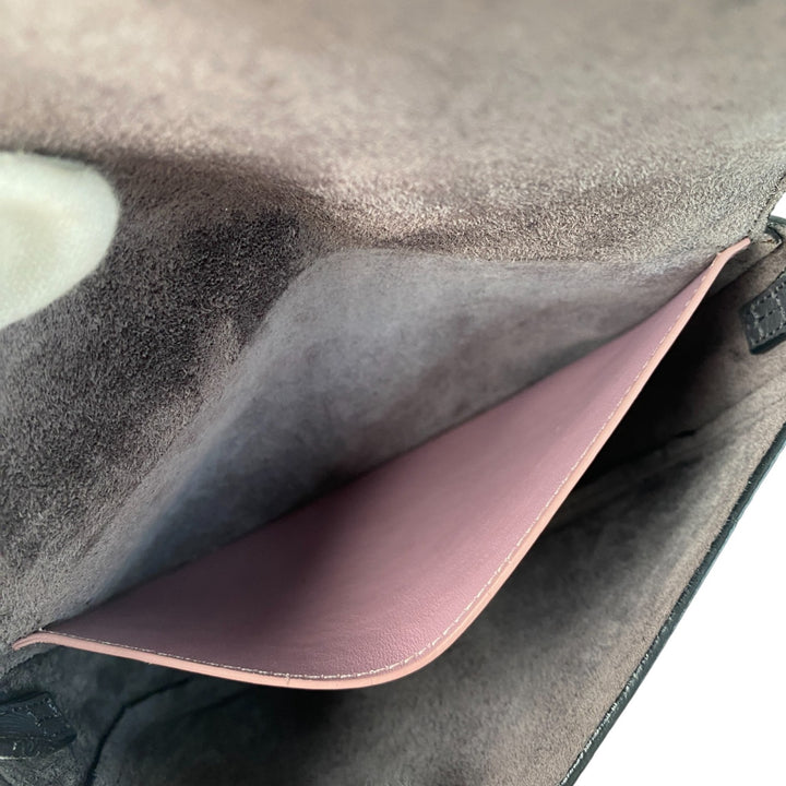 美品 セリーヌ CELINE レディース ストラップクラッチ ショルダーバッグ ポシェット 斜めがけ クロスボディ