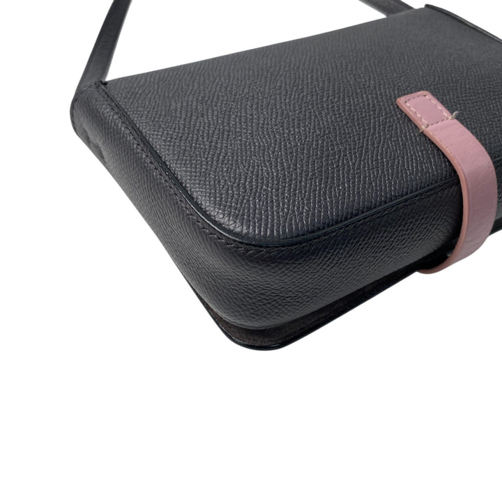 美品 セリーヌ CELINE レディース ストラップクラッチ ショルダーバッグ ポシェット 斜めがけ クロスボディ