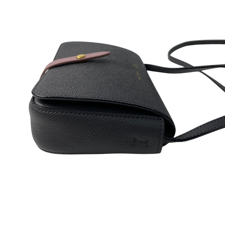 美品 セリーヌ CELINE レディース ストラップクラッチ ショルダーバッグ ポシェット 斜めがけ クロスボディ