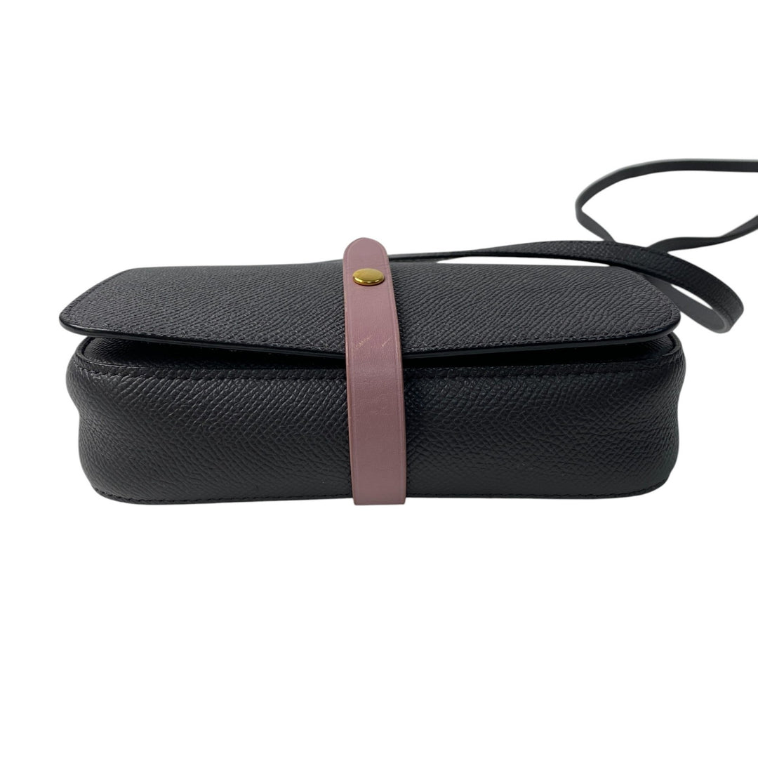 美品 セリーヌ CELINE レディース ストラップクラッチ ショルダーバッグ ポシェット 斜めがけ クロスボディ