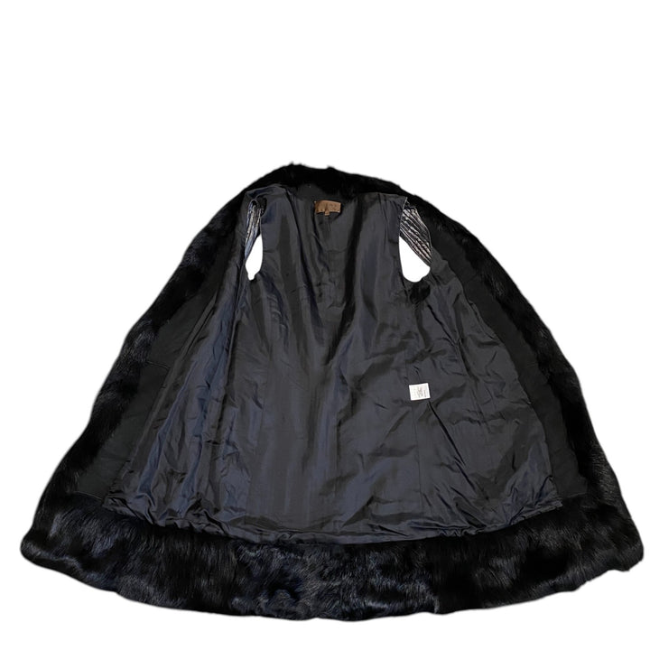 ロエベ LOEWE レディース ファー レイヤード コート ベスト #38