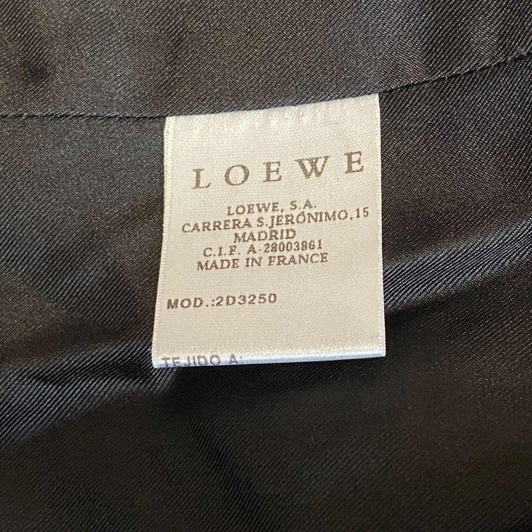 ロエベ LOEWE レディース ファー レイヤード コート ベスト #38