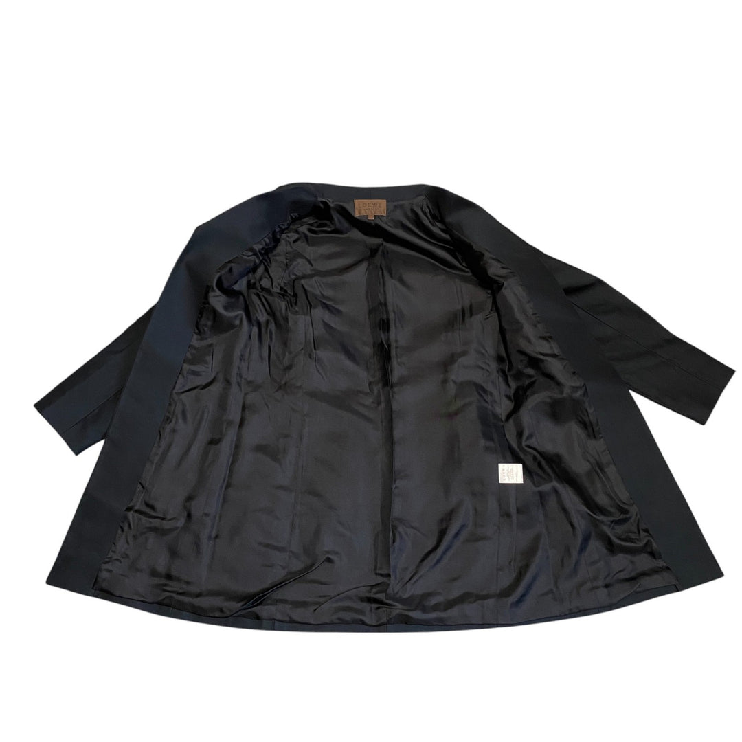 ロエベ LOEWE レディース ファー レイヤード コート ベスト #38