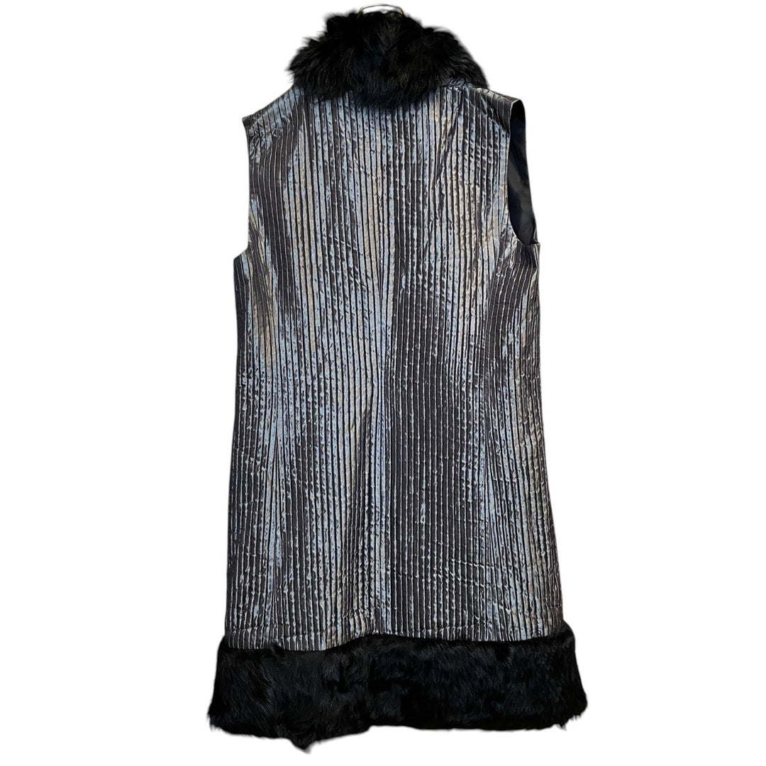 ロエベ LOEWE レディース ファー レイヤード コート ベスト #38