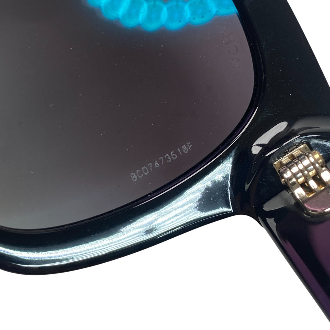 美品 シャネル CHANEL レディース サングラス パール カメリア ハート 5478-A 度なし