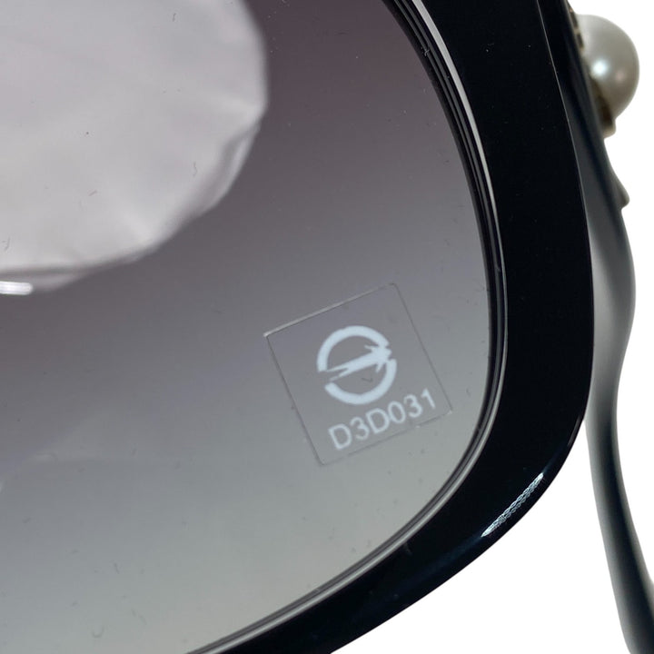 美品 シャネル CHANEL レディース サングラス パール カメリア ハート 5478-A 度なし