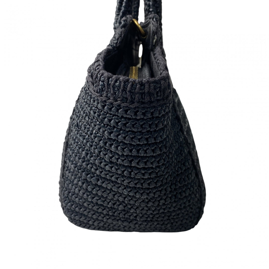 美品 サンローラン SAINT LAURENT レディース カバス ラフィア カゴバッグ ハンドバッグ ショルダーバッグ