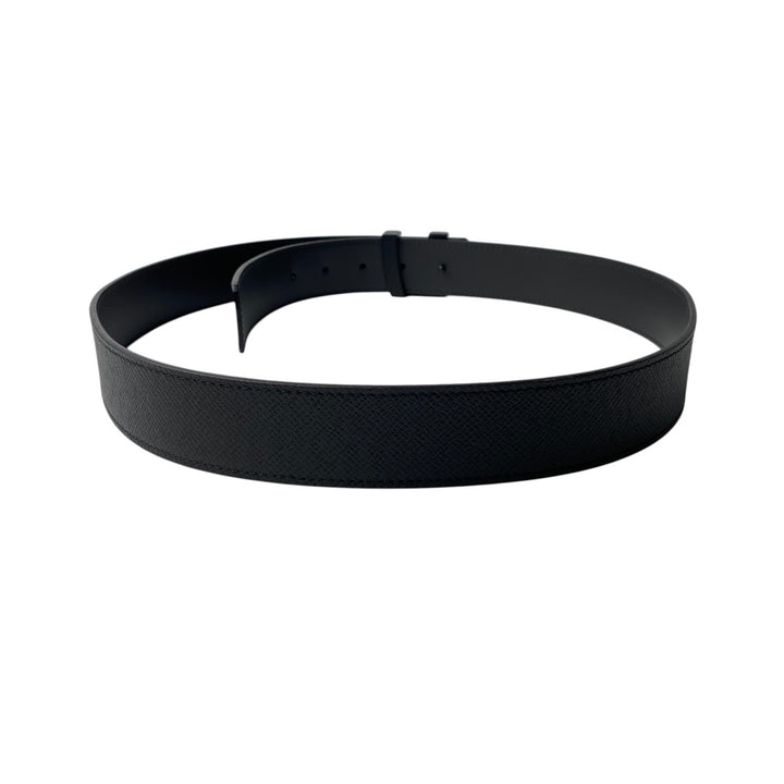 美品 ルイ ヴィトン LOUIS VUITTON メンズ タイガ サンチュール ベルトM0001 オールブラック