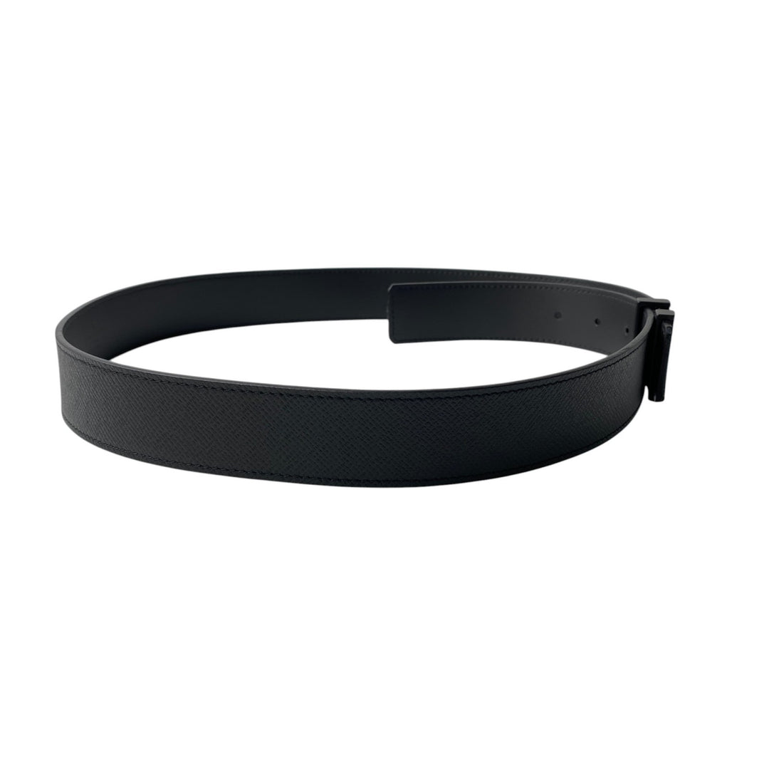 美品 ルイ ヴィトン LOUIS VUITTON メンズ タイガ サンチュール ベルトM0001 オールブラック