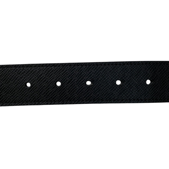 美品 ルイ ヴィトン LOUIS VUITTON メンズ タイガ サンチュール ベルトM0001 オールブラック