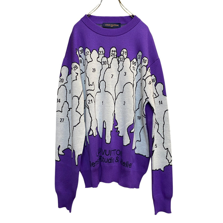 新品 ルイ ヴィトン LOUIS VUITTON メンズ スタジオジャガード ヴァージル 22AW RN222