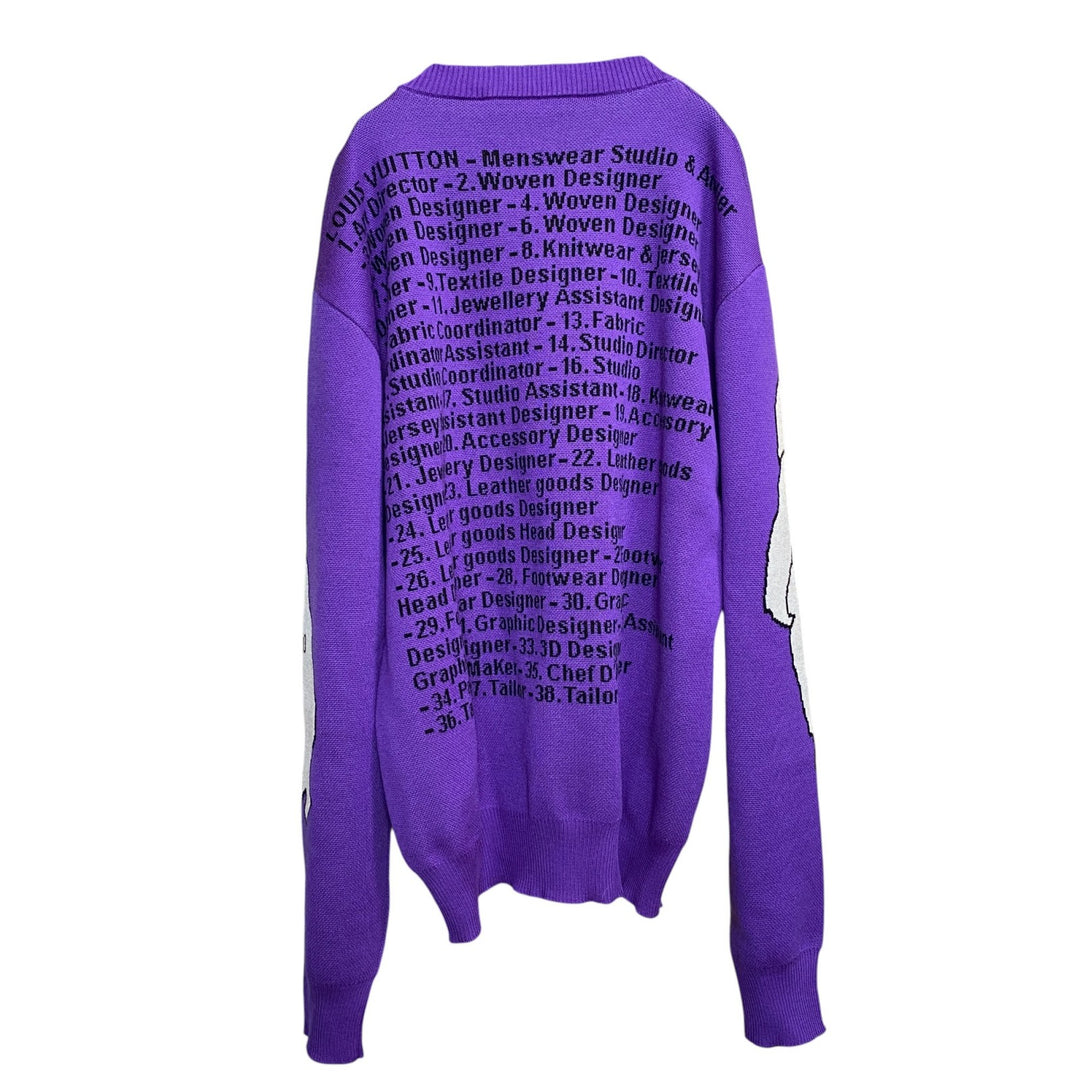 新品 ルイ ヴィトン LOUIS VUITTON メンズ スタジオジャガード ヴァージル 22AW RN222