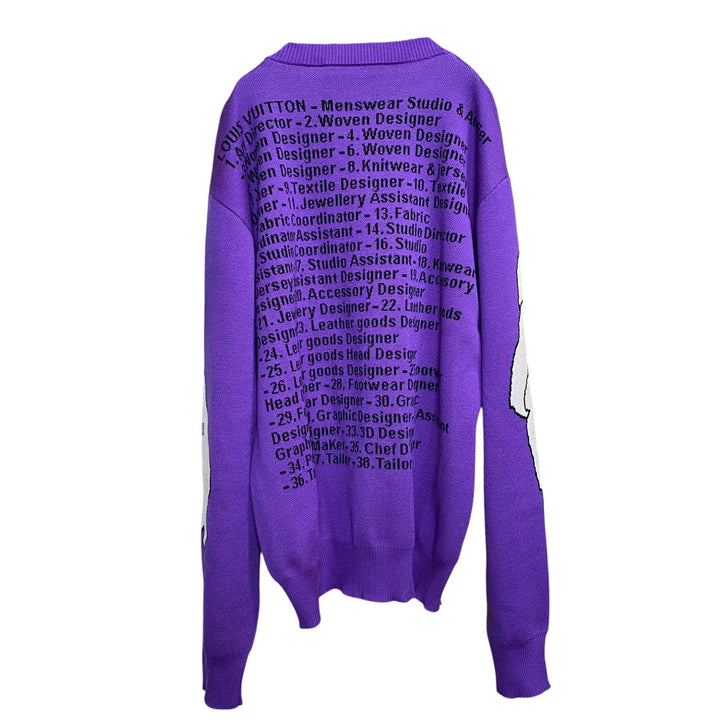 新品 ルイ ヴィトン LOUIS VUITTON メンズ スタジオジャガード ヴァージル 22AW RN222