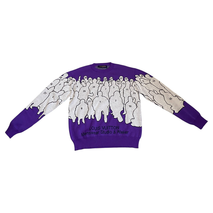 新品 ルイ ヴィトン LOUIS VUITTON メンズ スタジオジャガード ヴァージル 22AW RN222