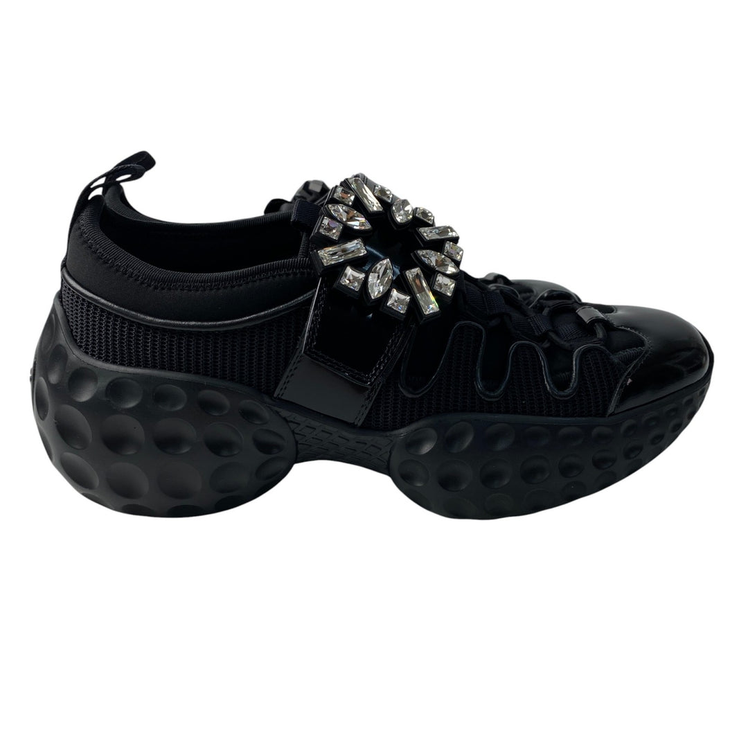 未使用 ロジェヴィヴィエ ROGER VIVIER レディース ヴィヴラン ライト トレッキー ファブリックスニーカー