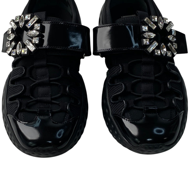 未使用 ロジェヴィヴィエ ROGER VIVIER レディース ヴィヴラン ライト トレッキー ファブリックスニーカー