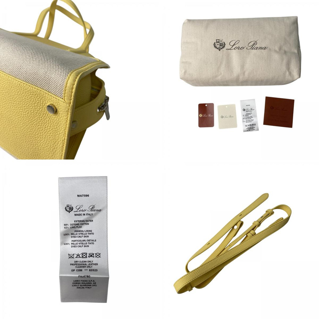 新品 ロロピアーナ LoroPiana レディース セージア バッグ L 2way トートバッグ ショルダーバッグ 斜めがけ クロスボディ