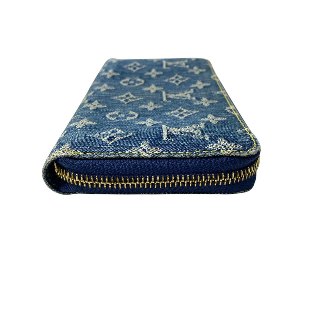 ルイ ヴィトン LOUIS VUITTON レディース モノグラム デニム ジッピーウォレット M82958 CA2097