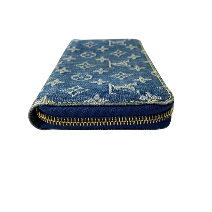 ルイ ヴィトン LOUIS VUITTON レディース モノグラム デニム ジッピーウォレット M82958 CA2097