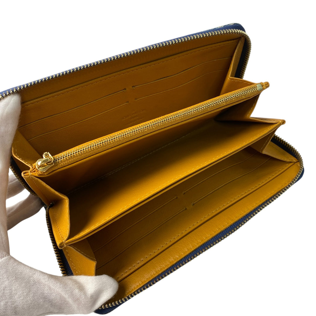 ルイ ヴィトン LOUIS VUITTON レディース モノグラム デニム ジッピーウォレット M82958 CA2097