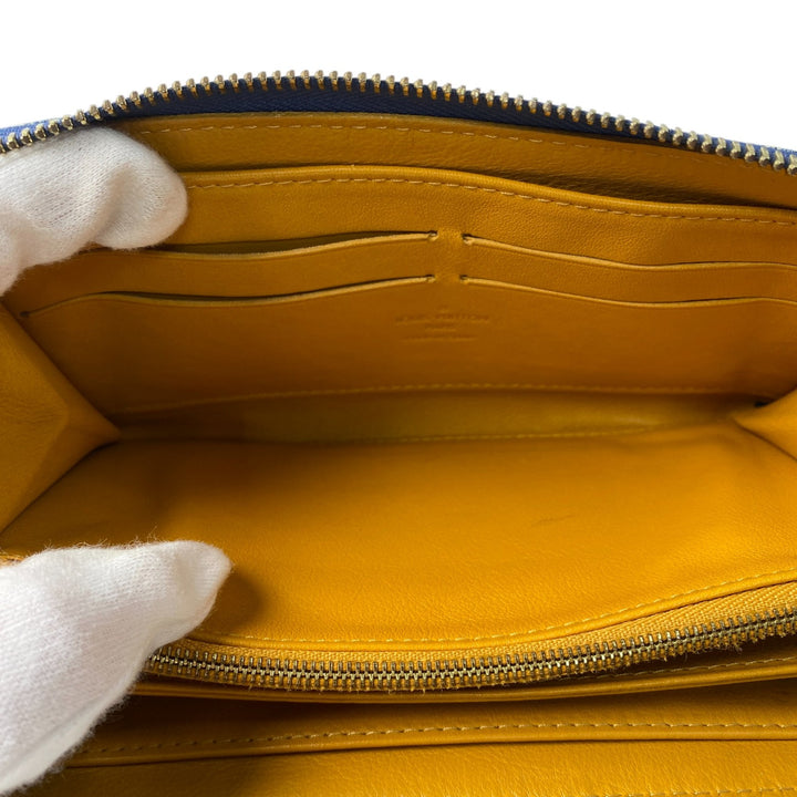 ルイ ヴィトン LOUIS VUITTON レディース モノグラム デニム ジッピーウォレット M82958 CA2097