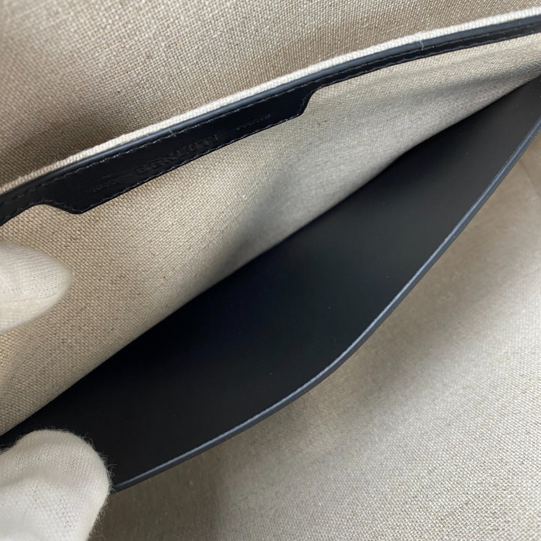 美品 ベルルッティ Berluti メンズ ローズウッド スクリットレザー ポーチ