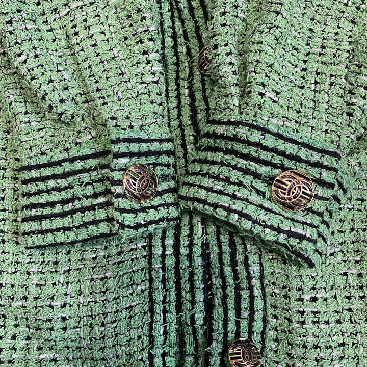 美品 シャネル CHANEL レディース グリーン ジャケット P70088V61732 #34