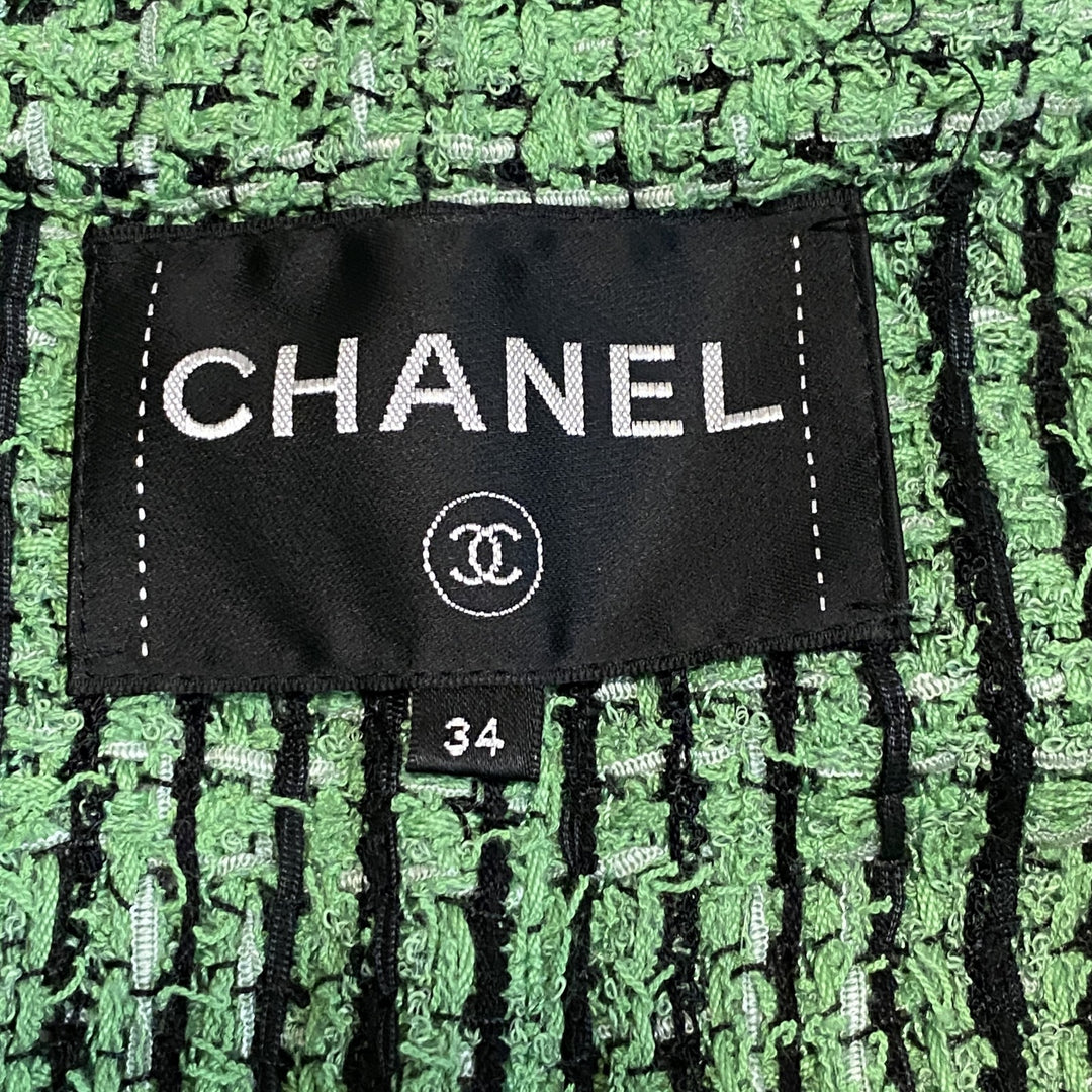 美品 シャネル CHANEL レディース グリーン ジャケット P70088V61732 #34