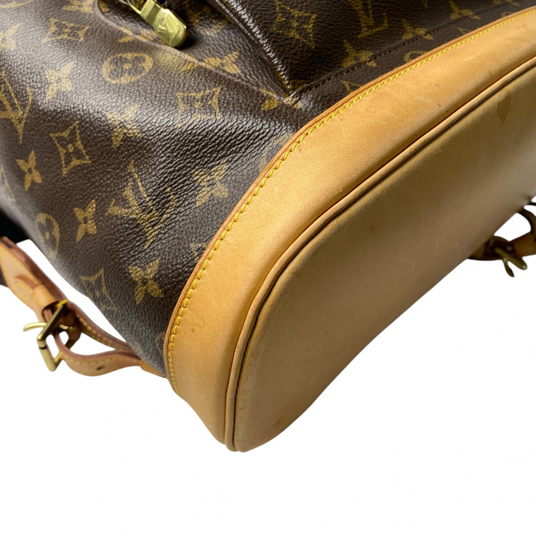 良品 ルイヴィトン LOUIS VUITTON レディース モンスリGM モノグラム リュック SP1000