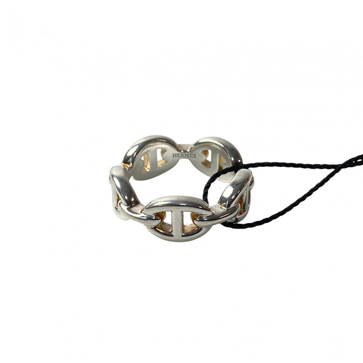 未使用 エルメス HERMES レディース アンシェネ リング PM #52 11号