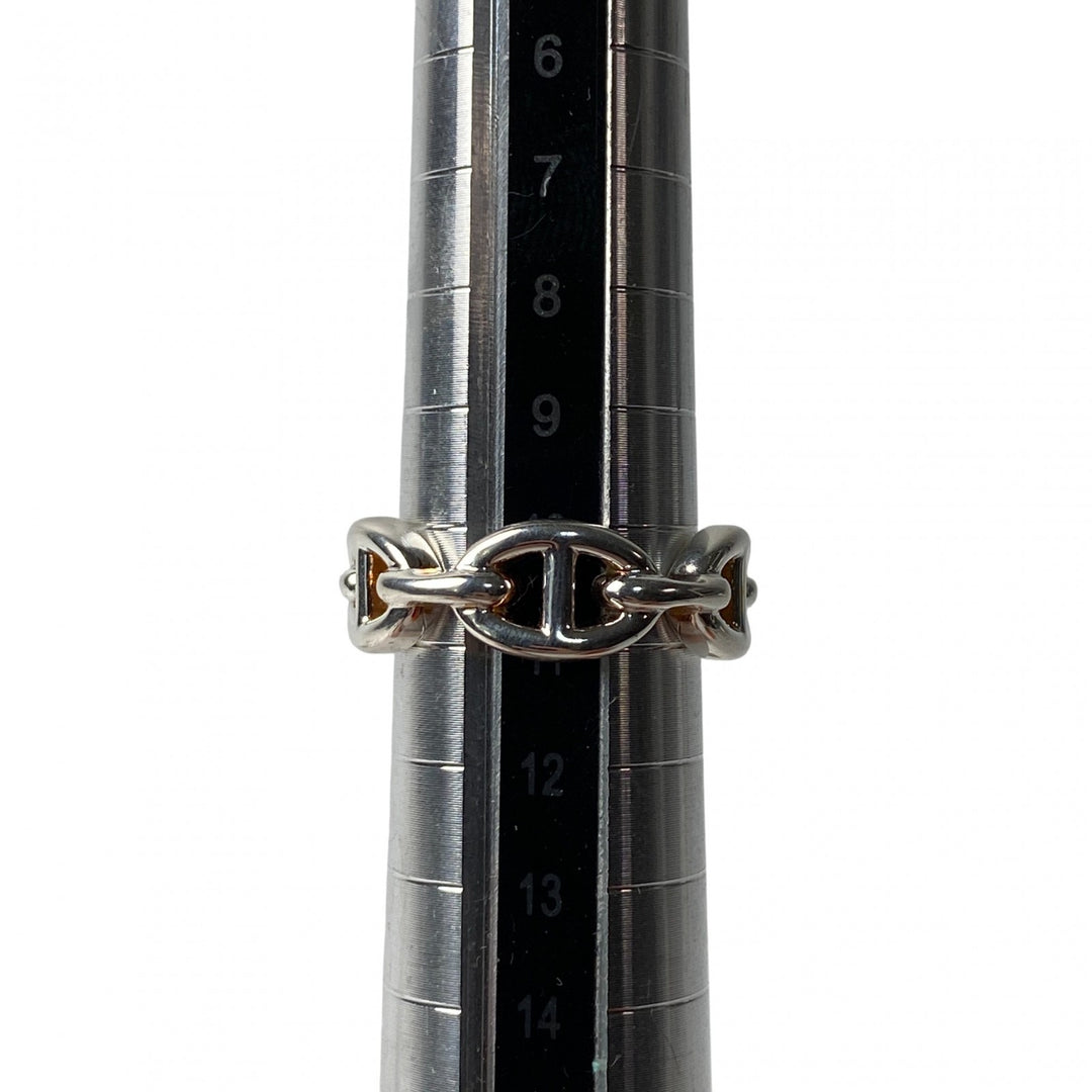 未使用 エルメス HERMES レディース アンシェネ リング PM #52 11号