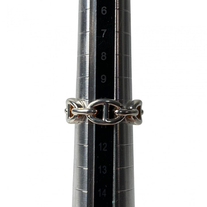 未使用 エルメス HERMES レディース アンシェネ リング PM #52 11号