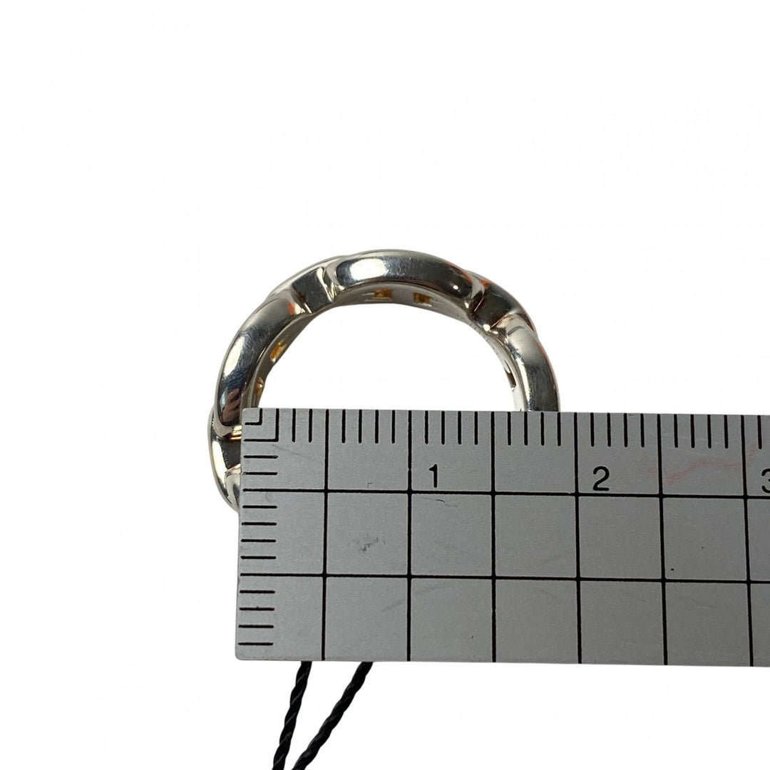 未使用 エルメス HERMES レディース アンシェネ リング PM #52 11号