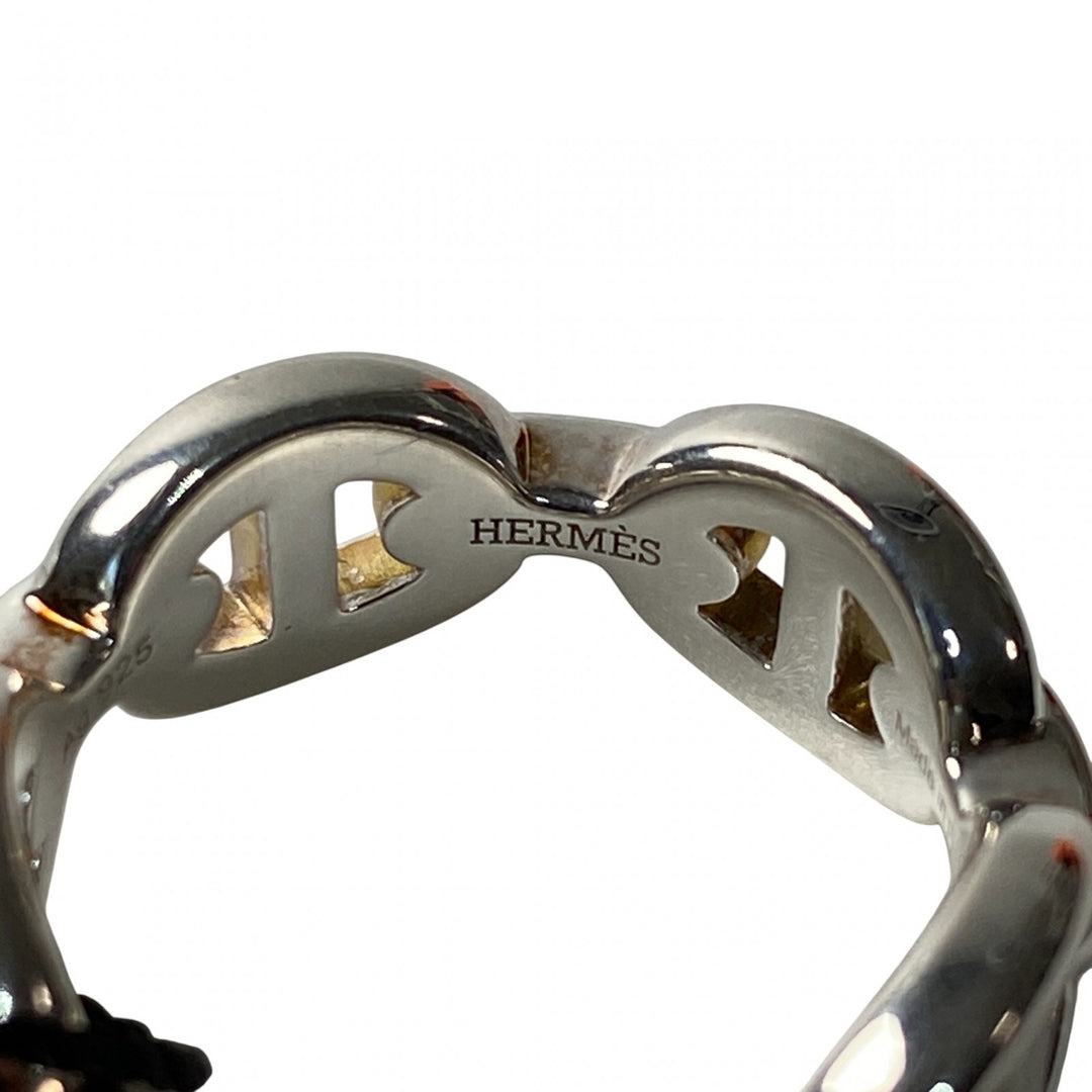 未使用 エルメス HERMES レディース アンシェネ リング PM #52 11号