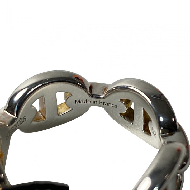 未使用 エルメス HERMES レディース アンシェネ リング PM #52 11号