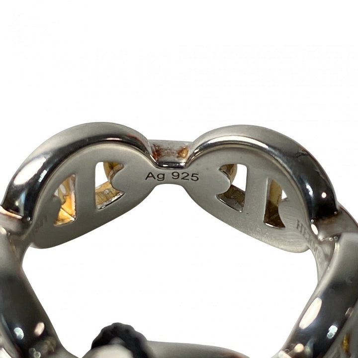 未使用 エルメス HERMES レディース アンシェネ リング PM #52 11号