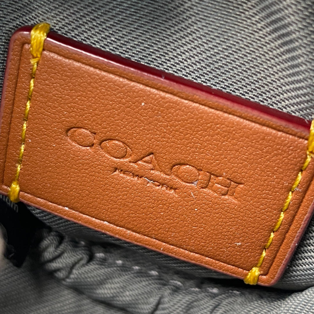 美品 コーチ COACH レディース チャータースリム コーチ グラフィック CW450 斜めがけ クロスボディ