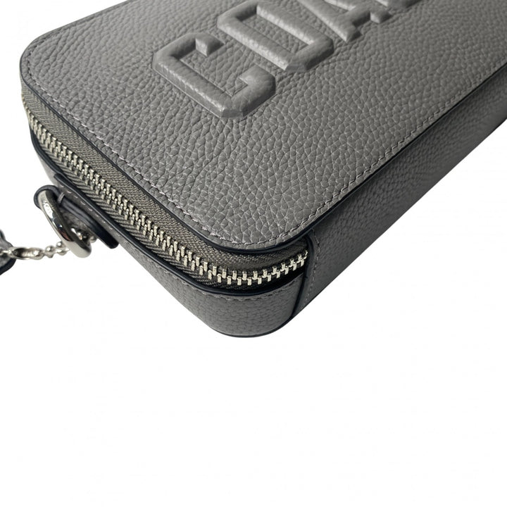 美品 コーチ COACH レディース チャータースリム コーチ グラフィック CW450 斜めがけ クロスボディ