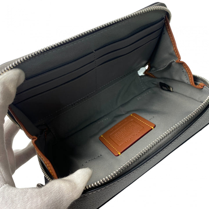 美品 コーチ COACH レディース チャータースリム コーチ グラフィック CW450 斜めがけ クロスボディ